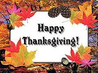 Happy Thanksgiving! Happy Thanksgiving!