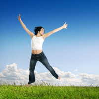 The Frequency of Good (The Secret Daily Teachings) Woman jumping
