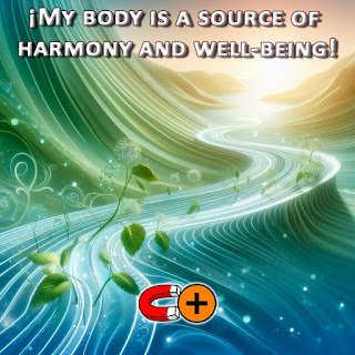 "My body is a source of harmony and well-being."